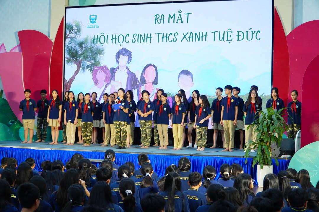 🌿 CHÍNH THỨC RA MẮT HỘI HỌC SINH TRƯỜNG XANH TUỆ ĐỨC 2025–2026