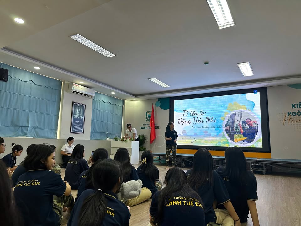 🌿 CHÍNH THỨC RA MẮT HỘI HỌC SINH TRƯỜNG XANH TUỆ ĐỨC 2025–2026