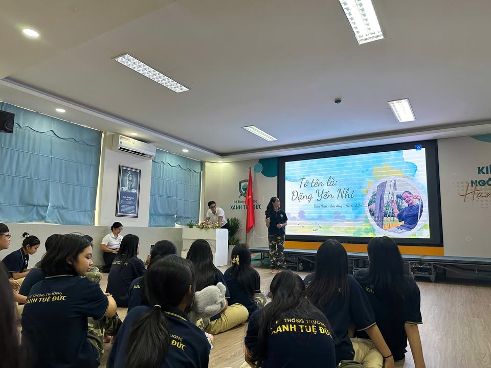 🌿 CHÍNH THỨC RA MẮT HỘI HỌC SINH TRƯỜNG XANH TUỆ ĐỨC 2025–2026