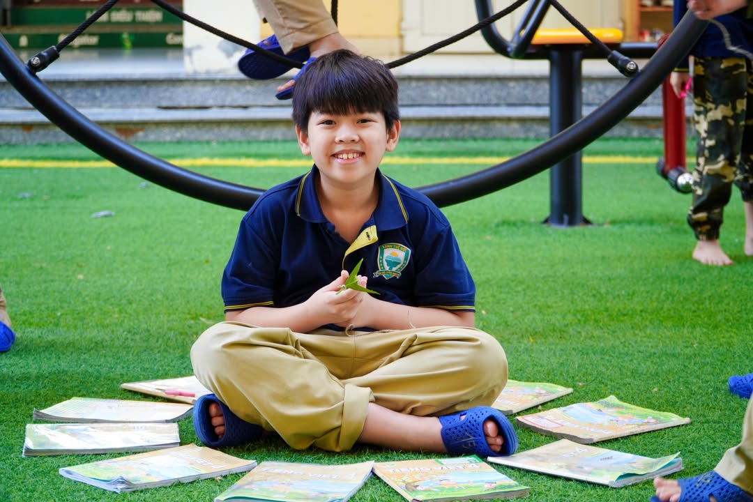 💚 TIẾT HỌC VĂN SÁNG TẠO VỚI TRẢI NGHIỆM LÀM NGHÉ Ọ BẰNG LÁ 💚