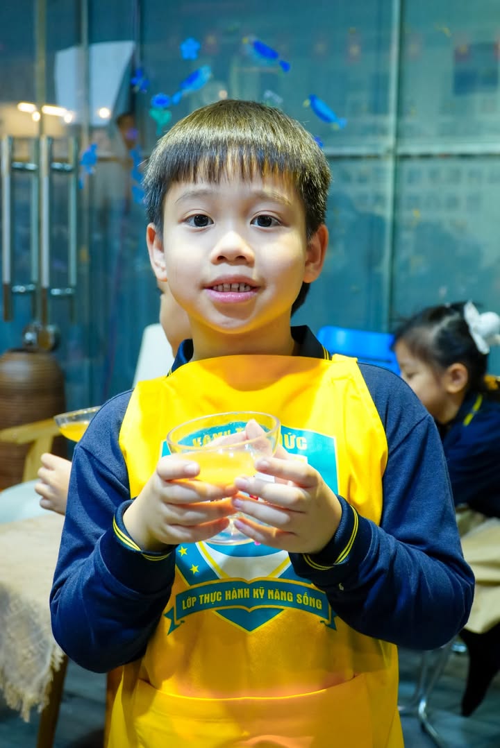 👩🍳 🥤 KHI CÁC BẠN NHỎ TRƯỜNG XANH TUỆ ĐỨC HÓA THÂN THÀNH CHUYÊN GIA PHA CHẾ