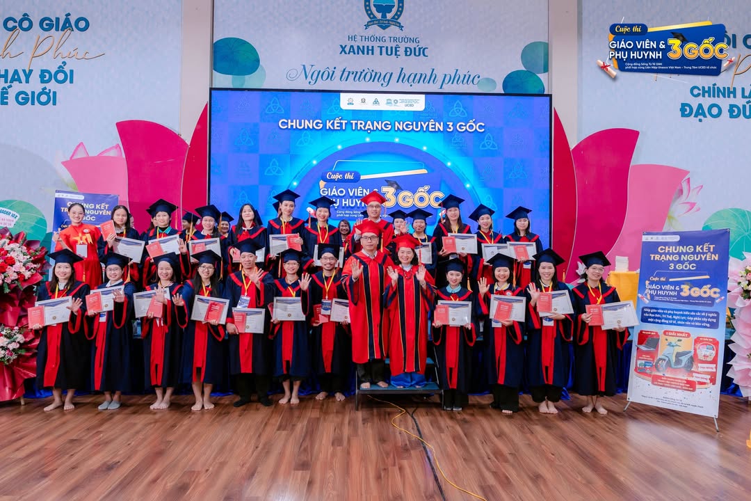 🌿TỰ HÀO DẤU ẤN CỦA THẦY CÔ & PHỤ HUYNH XANH TUỆ ĐỨC HÀ NỘI TẠI CUỘC THI 3 GỐC TOÀN QUỐC