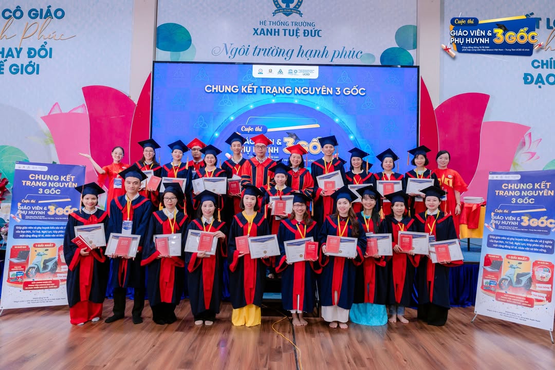 🌿TỰ HÀO DẤU ẤN CỦA THẦY CÔ & PHỤ HUYNH XANH TUỆ ĐỨC HÀ NỘI TẠI CUỘC THI 3 GỐC TOÀN QUỐC