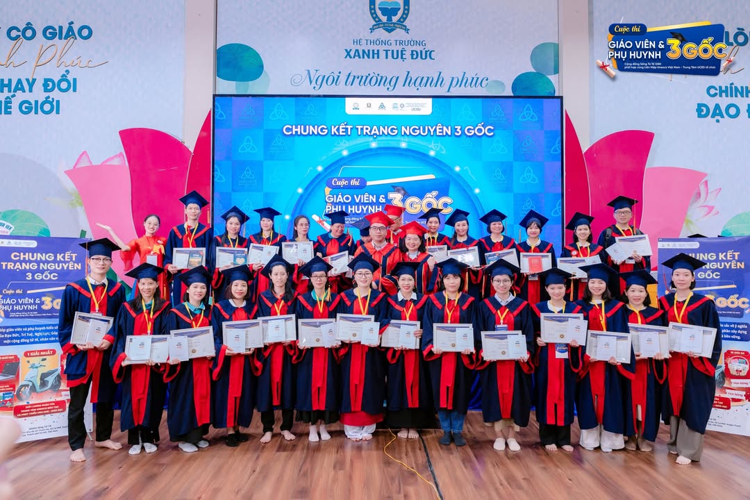 🌿TỰ HÀO DẤU ẤN CỦA THẦY CÔ & PHỤ HUYNH XANH TUỆ ĐỨC HÀ NỘI TẠI CUỘC THI 3 GỐC TOÀN QUỐC