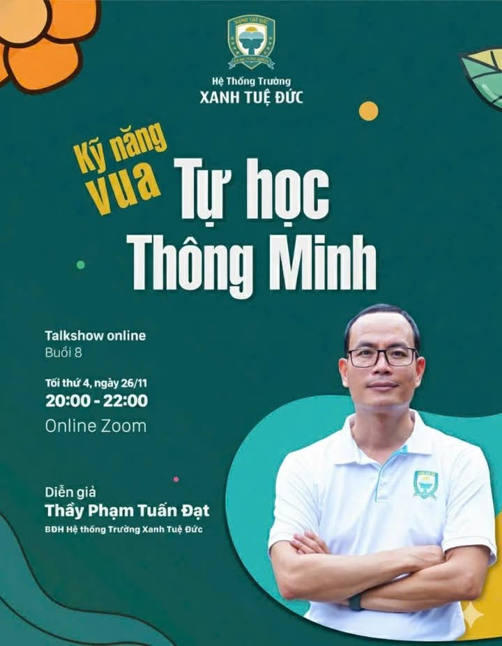 🌻 CHUỖI TALKSHOW ONLINE "LÀM CHA MẸ HẠNH PHÚC" ĐỊNH KỲ TỐI THỨ 4 HÀNG TUẦN 🌻