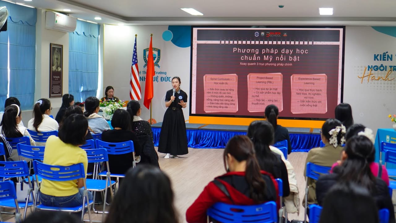 🌻🌻TRẢI NGHIỆM MỘT NGÀY LÀM HỌC SINH HỆ MỸ: HỘI THẢO SONG BẰNG VIỆT MỸ – MỞ RA CÁNH CỬA HỘI NHẬP TOÀN CẦU