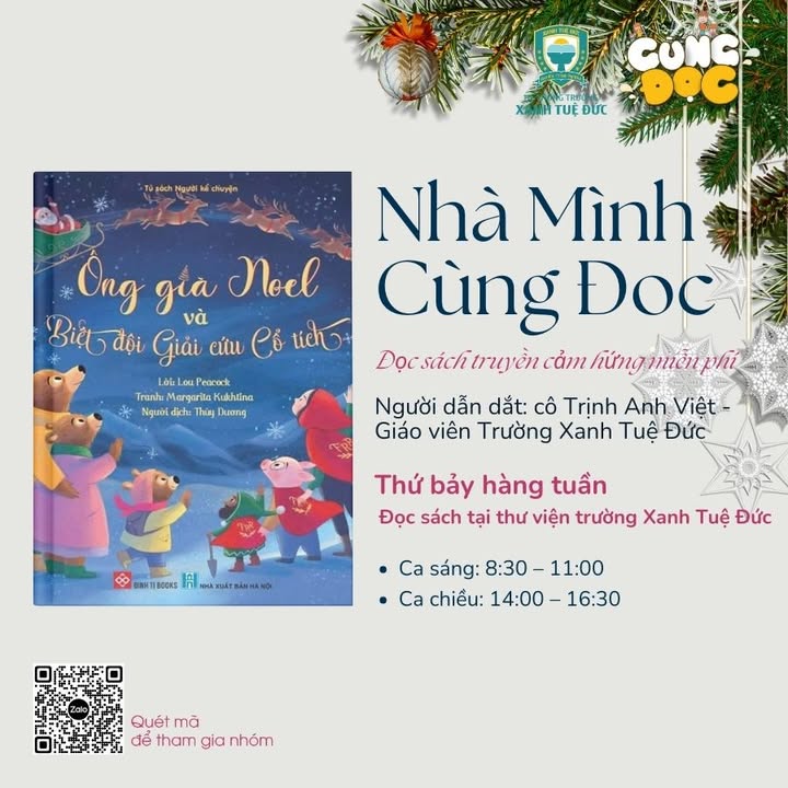 📖 [MIỄN PHÍ] GIỚI THIỆU CHƯƠNG TRÌNH ĐỌC SÁCH TRUYỀN CẢM HỨNG - NHÀ MÌNH CÙNG ĐỌC THỨ 7 HÀNG TUẦN