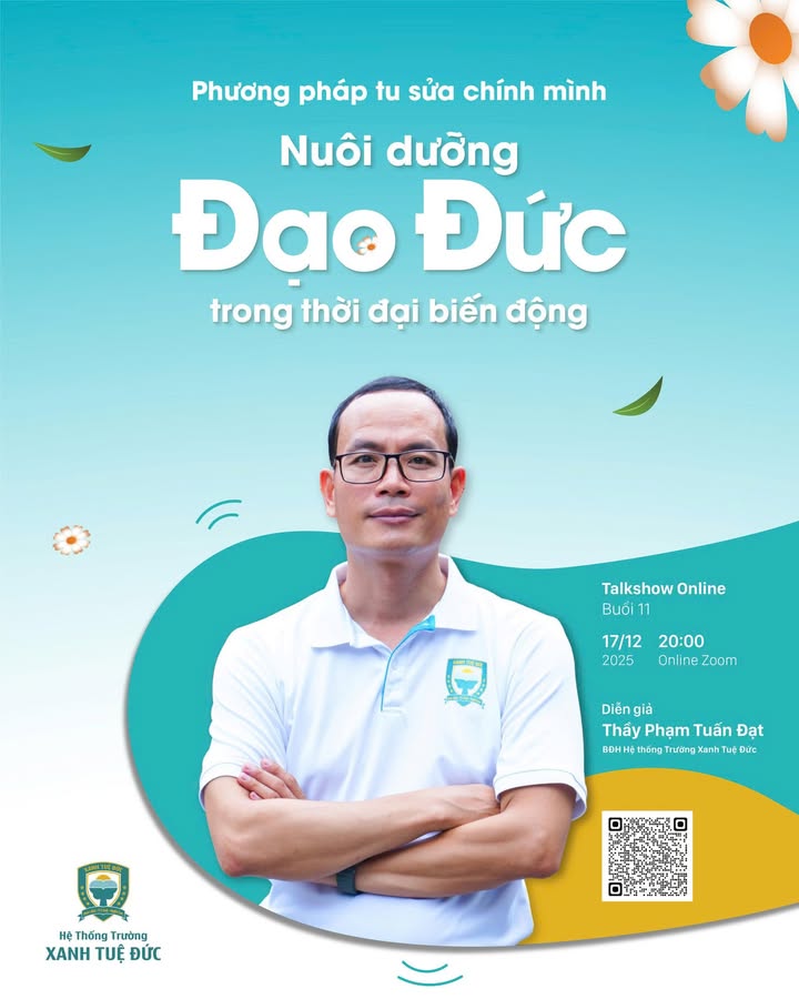 🌻 🌻 CHUỖI TALKSHOW ONLINE LÀM CHA MẸ HẠNH PHÚC ĐỊNH KỲ TỐI THỨ 4 HÀNG TUẦN