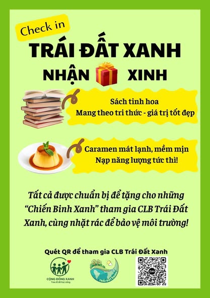 🌿 [CỘNG ĐỒNG XANH] – CHUNG TAY NHẶT RÁC VÌ MỘT KHÔNG GIAN SỐNG TRONG LÀNH 🌿