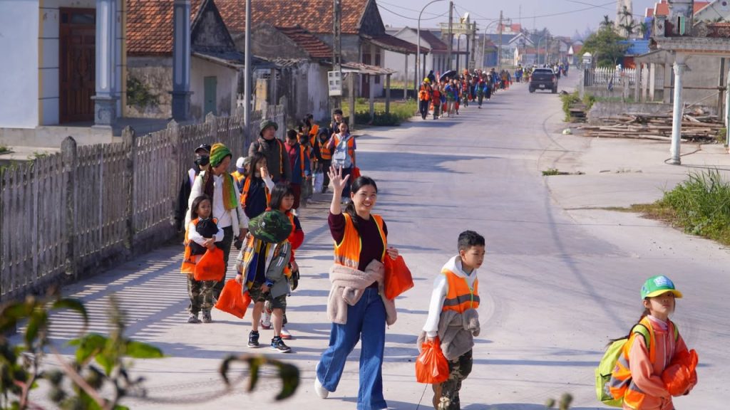 🏖️🏖️ Đoàn gần 450 Thầy cô, học sinh Trường Xanh Tuệ Đức đã có mặt tại biển Hải Hậu, Nam Định cũ để sẵn sàng cho hành trình chinh phục đường biển.