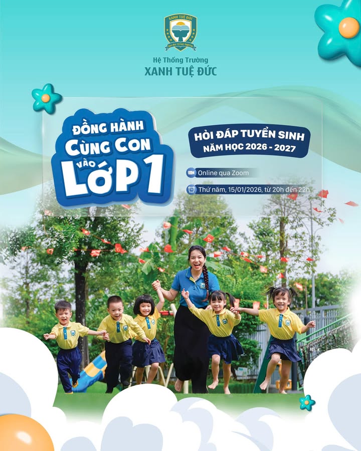 🌟🌟 MỞ LINK ĐĂNG KÝ HỘI THẢO ONLINE: ĐỒNG HÀNH CÙNG CON VÀO LỚP 1, KHỞI ĐẦU MỘT HÀNH TRÌNH MỚI