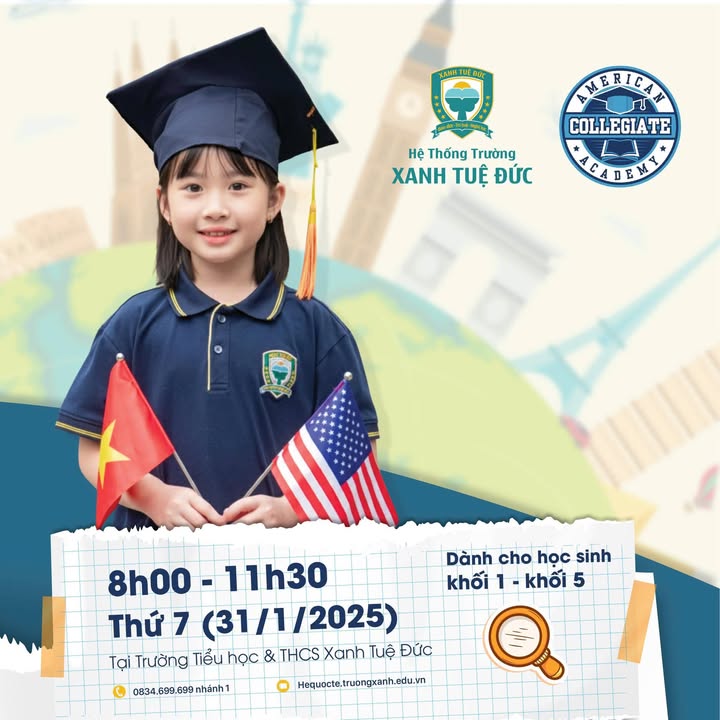 🚀 GIÚP CON GIỎI TIẾNG ANH, TỰ TIN HỘI NHẬP TOÀN CẦU - HỘI THẢO SONG BẰNG VIỆT – MỸ | HỌC BỔNG LÊN TỚI 30%