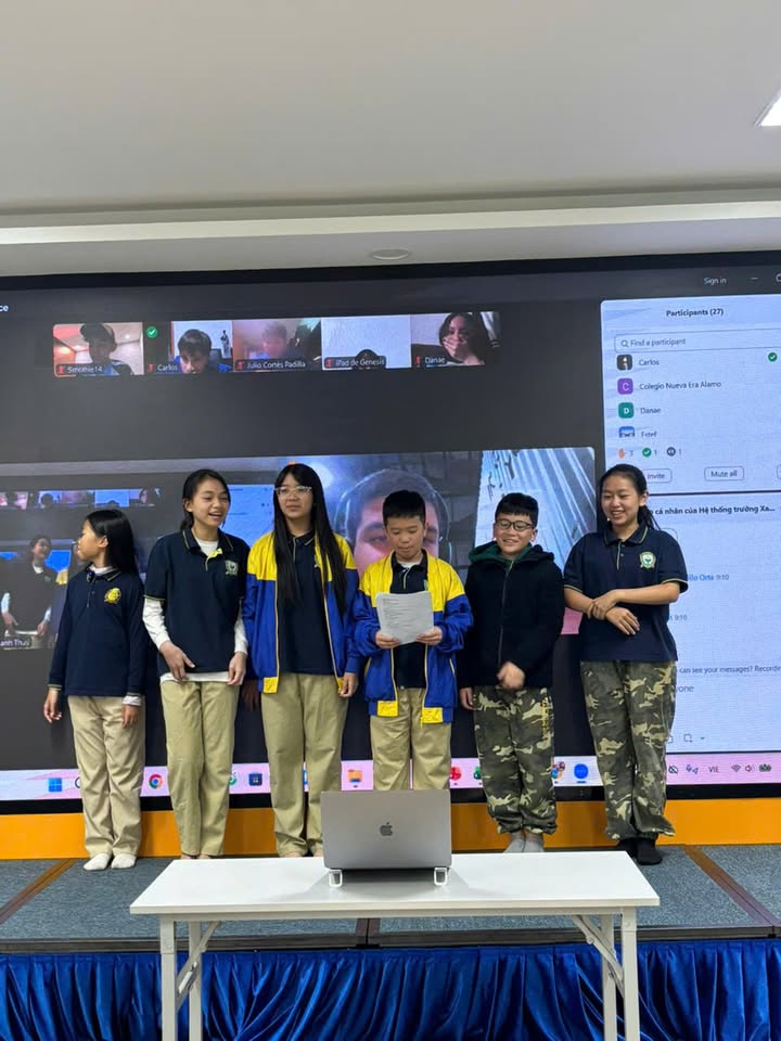 🌍 🌍 GLOBAL CLASSROOM: GIAO LƯU VĂN HÓA GIỮA HỌC SINH TRƯỜNG XANH TUỆ ĐỨC VÀ TRƯỜNG COLEGIO NUEVA ERA (MEXICO)