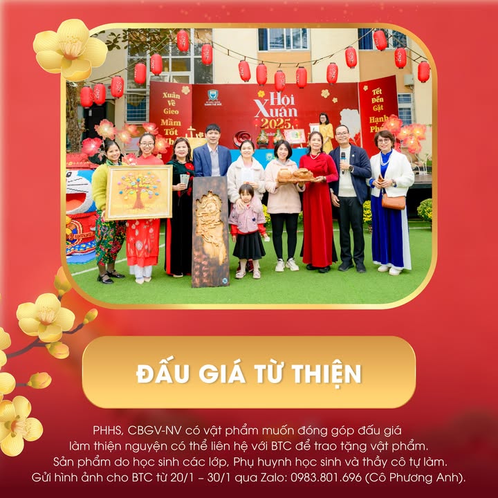 🎉 THÔNG BÁO TỔ CHỨC HỘI XUÂN 2026 – TẾT HIỂU BIẾT, XUÂN YÊU THƯƠNG