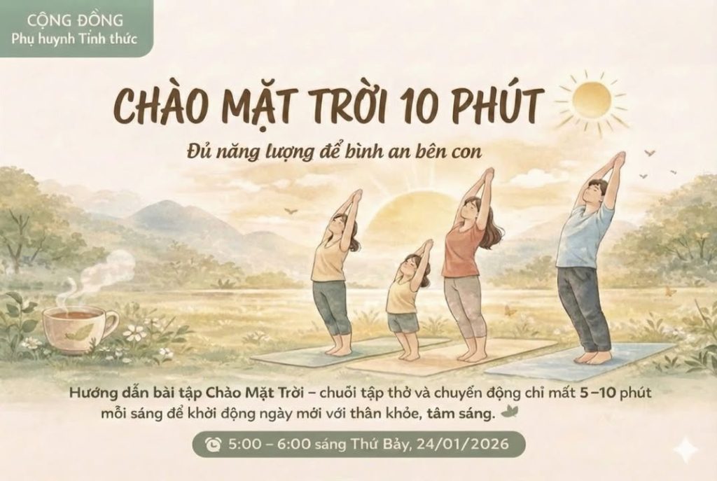 🌿 HOẠT ĐỘNG CỘNG ĐỒNG XANH – THỨ BẢY, 24/01/2026 (MIỄN PHÍ) 🌿