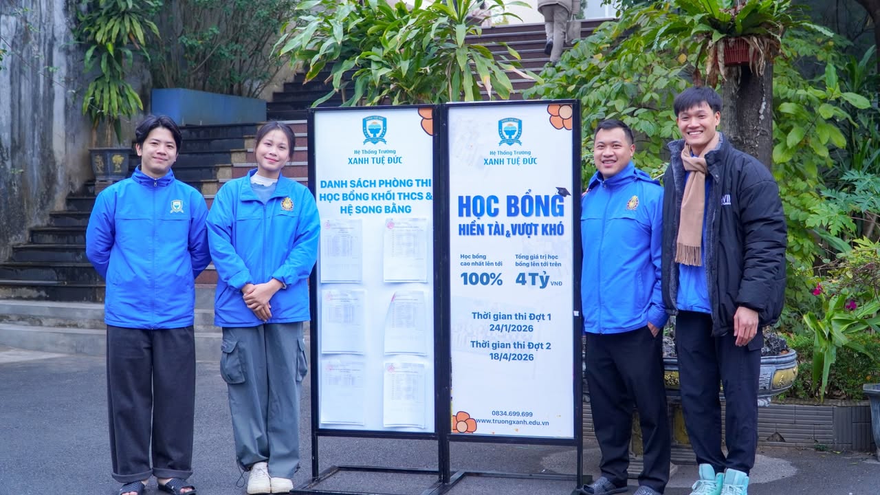 🌿🌿 THI HỌC BỔNG HIỀN TÀI & VƯỢT KHÓ - TIẾP SỨC ƯỚC MƠ HỌC TẬP TRONG NGÔI TRƯỜNG HẠNH PHÚC