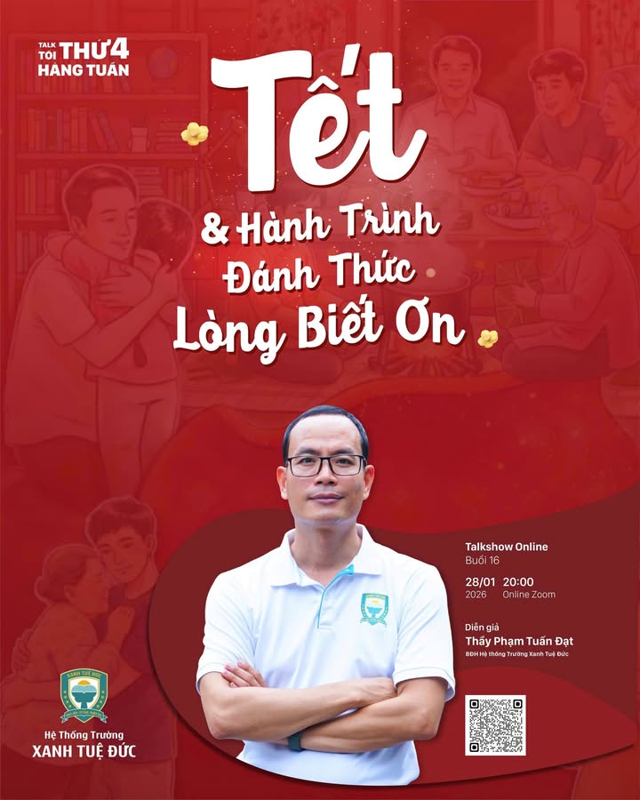 🌻 🌻 CHUỖI TALKSHOW ONLINE LÀM CHA MẸ HẠNH PHÚC ĐỊNH KỲ TỐI THỨ 4 HÀNG TUẦN
