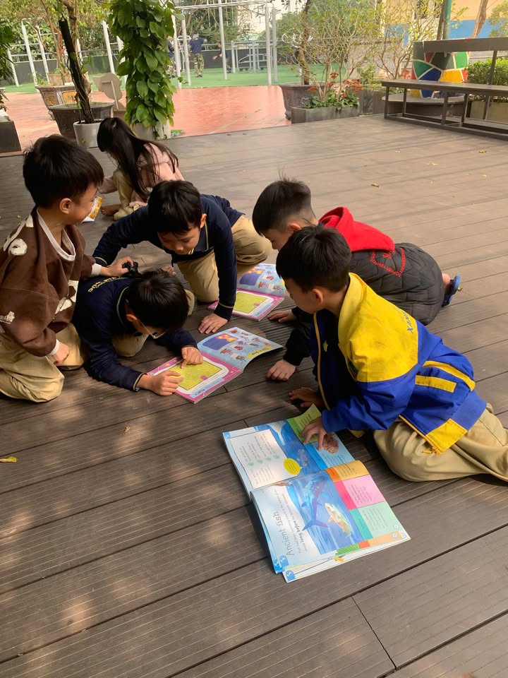📚🌱 GIỜ ĐỌC SÁCH 3 GỐC – NÉT ĐẸP VĂN HÓA TẠI TRƯỜNG XANH TUỆ ĐỨC 🌱📚