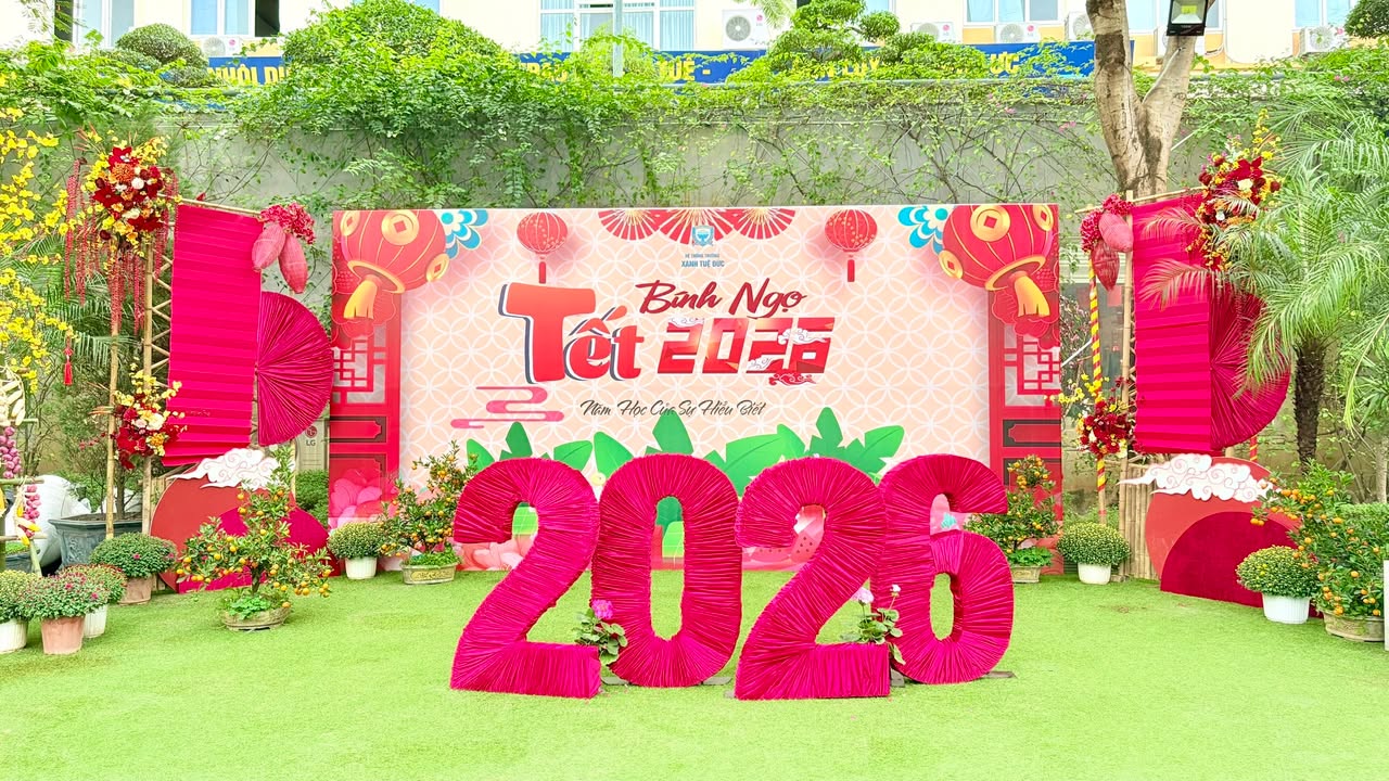 🌸Xanh Tuệ Đức đã sẵn sàng, không khí Hội Xuân 2026 đang rộn ràng hơn bao giờ hết!