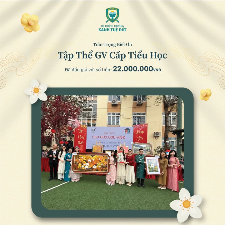 💚 XIN TRÂN QUÝ VÀ BIẾT ƠN NHỮNG TẤM LÒNG VÀNG ĐÃ ĐẤU GIÁ THÀNH CÔNG TRONG HỘI XUÂN 2026