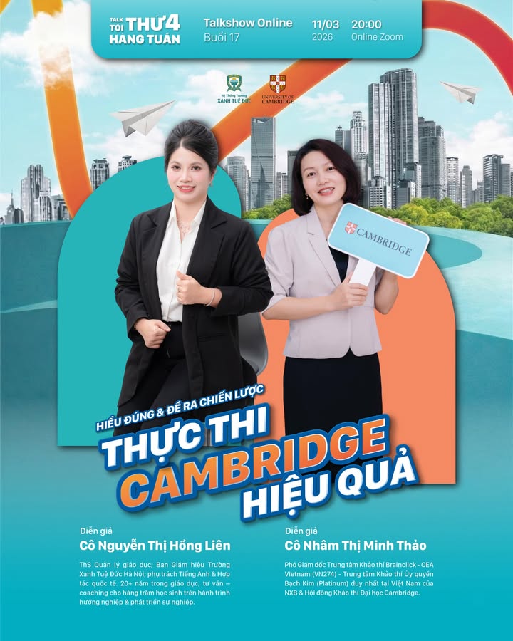 🌻 🌻 CHUỖI TALKSHOW ONLINE LÀM CHA MẸ HẠNH PHÚC ĐỊNH KỲ TỐI THỨ 4 HÀNG TUẦN