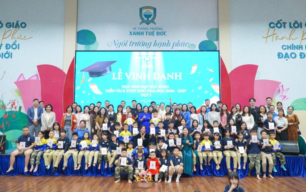 🌟 VINH DANH HỌC SINH ĐẠT HỌC BỔNG HIỀN TÀI & VƯỢT KHÓ – ĐỢT 1 NĂM HỌC 2025–2026