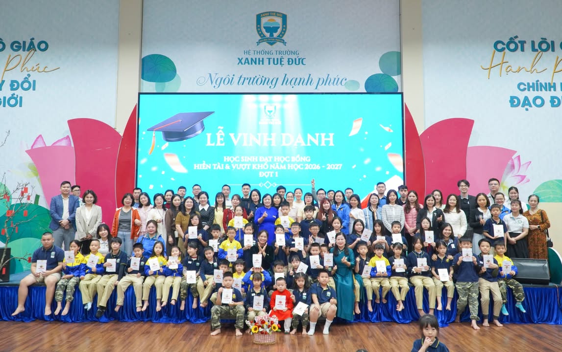 🌟 VINH DANH HỌC SINH ĐẠT HỌC BỔNG HIỀN TÀI & VƯỢT KHÓ – ĐỢT 1 NĂM HỌC 2025–2026