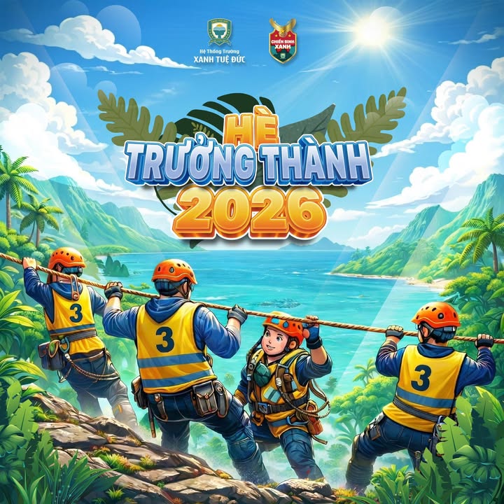 Loa, Loa Loa 🎉🎉🎉 KHÓA HÈ TRƯỞNG THÀNH 2026 SẮP MỞ LINK ĐĂNG KÝ - CÓ TỚI 9 TRẠI HÈ ĐẶC BIỆT CHỈ CÓ TẠI XANH TUỆ ĐỨC 🌞🌞🌞