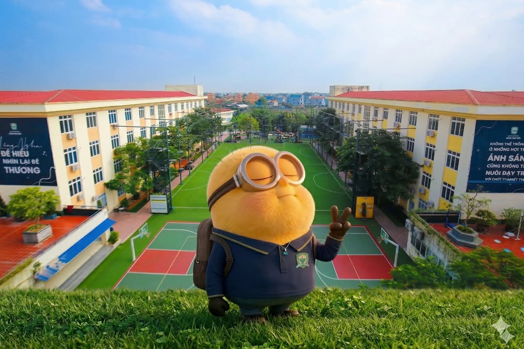 🍀Trung bình vẻ mặt hạnh phúc khi đi học của học sinh Xanh Tuệ Đức Hà Nội 😌✌️