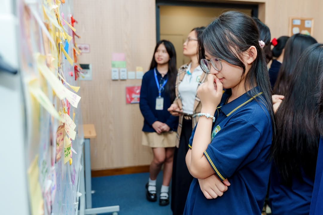 🌏 HỌC SINH XANH TUỆ ĐỨC GIAO LƯU VỚI HỌC SINH VINSCHOOL VỀ SỨC KHỎE TÂM LÝ HỌC ĐƯỜNG (WELLBEING)
