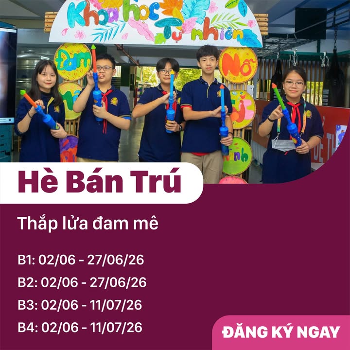 🌟 🌟 HÈ TRƯỞNG THÀNH 2026 CHÍNH THỨC MỞ LINK ĐĂNG KÝ!