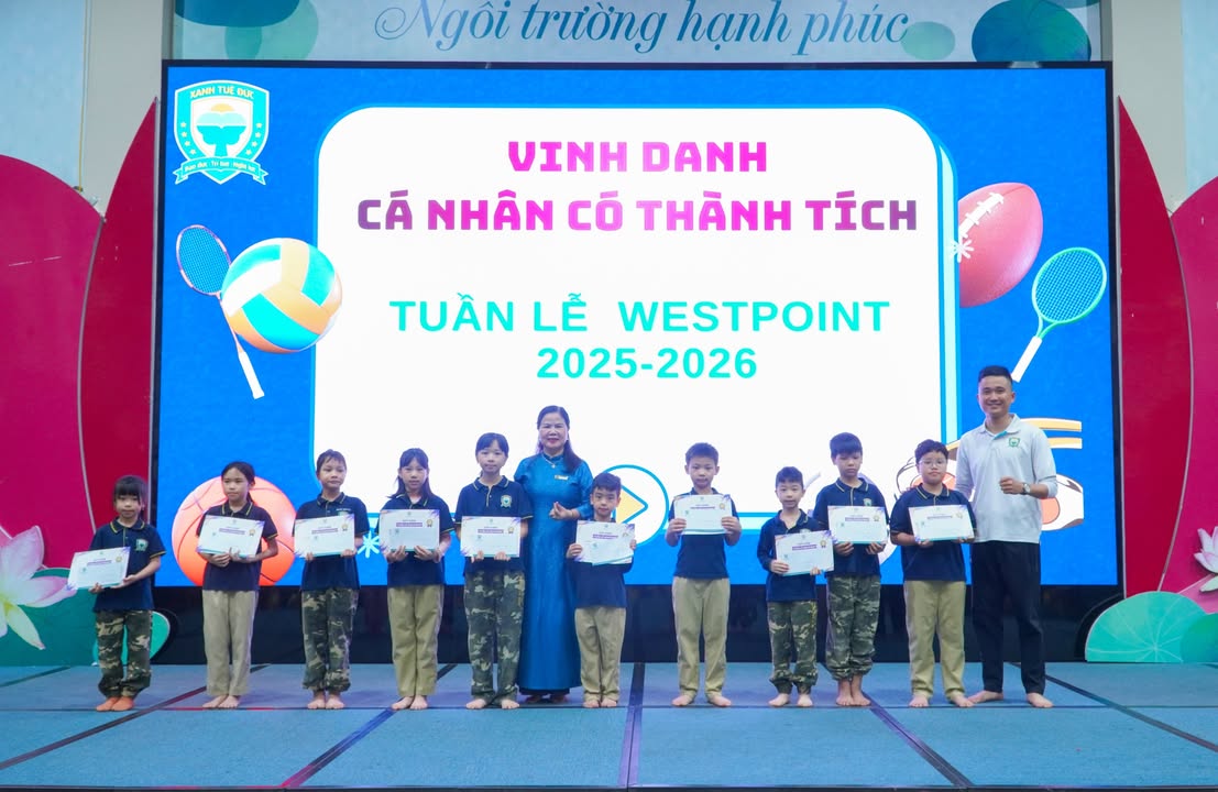 🎉 SÁNG THỨ 2 RỰC RỠ: TÔN VINH NHỮNG "ĐẠI SỨ HÒA BÌNH" VÀ CÁC CÁ NHÂN XUẤT SẮC CỦA XANH TUỆ ĐỨC! 🌟