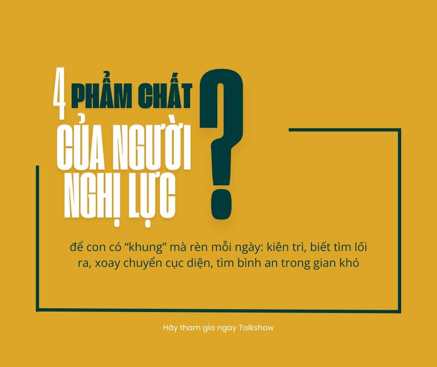 🌿 TALKSHOW #21: GIẢI MÃ BẢN CHẤT LÕI CỦA SỰ MẠNH MẼ
