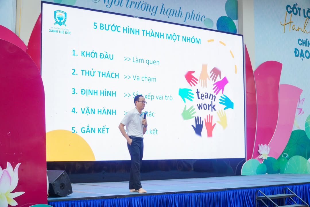 🍀🍀 BUỔI CHIA SẺ CỦA THẦY PHẠM TUẤN ĐẠT DÀNH CHO HỌC SINH KHỐI THCS VỀ CHỦ ĐỀ: “KỸ NĂNG LÀM VIỆC NHÓM VÀ LÀM THẾ NÀO ĐỂ KHÔNG BỊ CÔ LẬP”