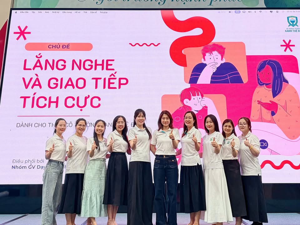 LẮNG NGHE ĐỂ ĐỒNG HÀNH, GIAO TIẾP ĐỂ KẾT NỐI 💚🩷💛