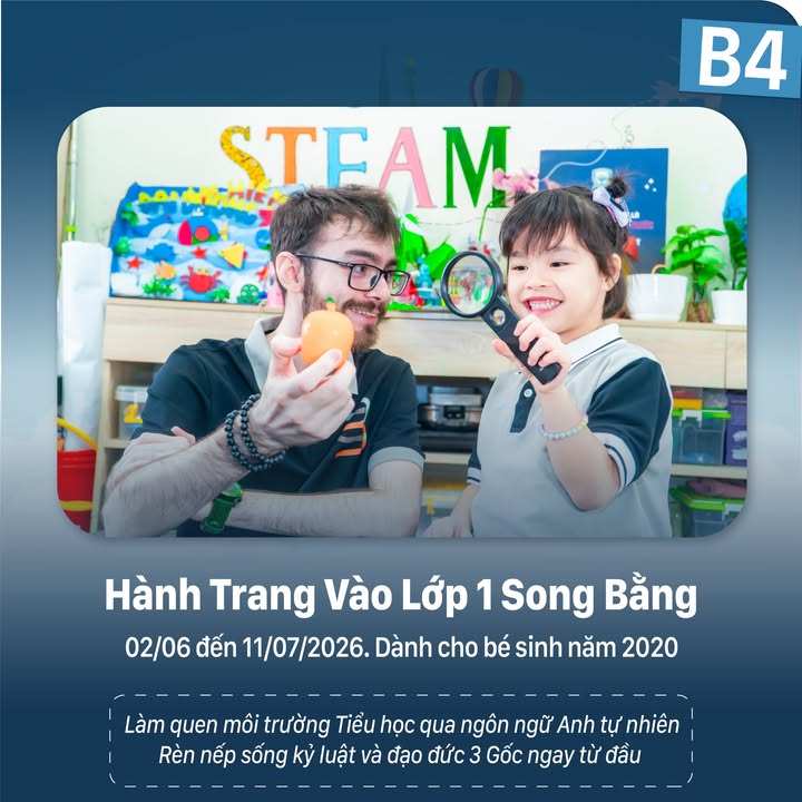 🌏🌏 04 LỰA CHỌN TRẠI HÈ TIẾNG ANH CHO CON TRONG HÈ NÀY TẠI HÈ TRƯỞNG THÀNH 2026