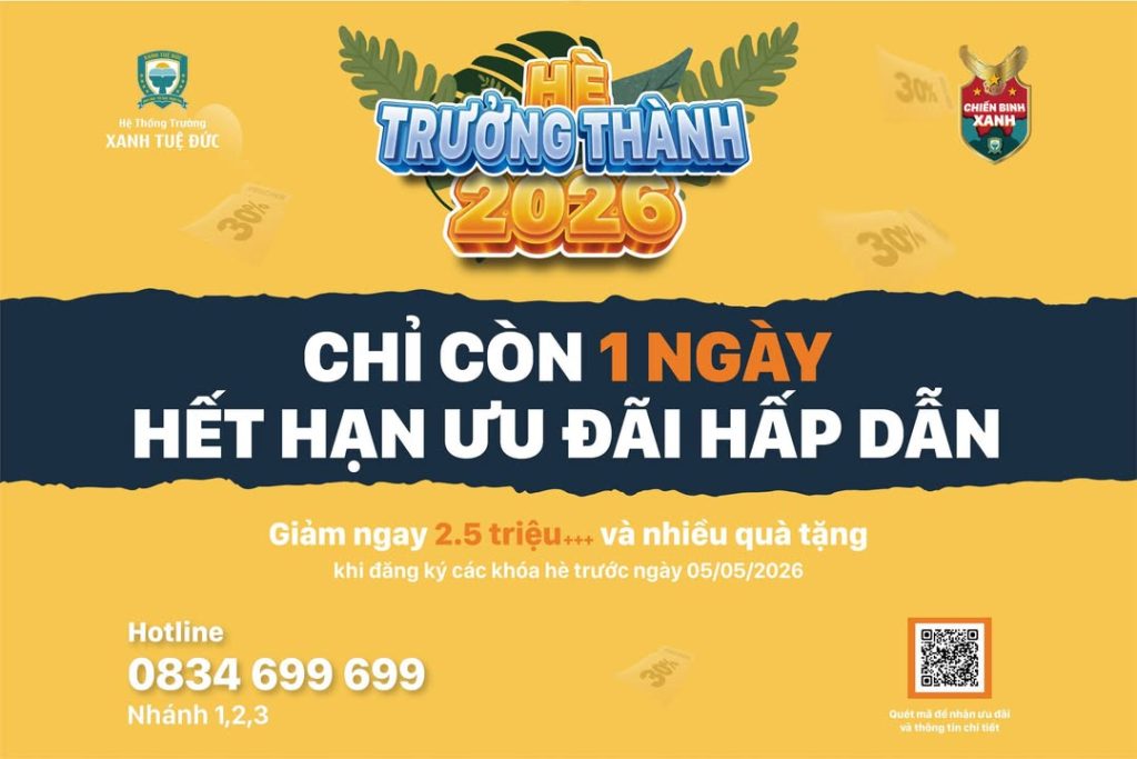 🔥 CHỈ CÒN 1 NGÀY 🔥 HẾT HẠN ƯU ĐÃI HẤP DẪN