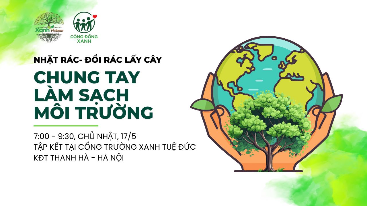 🎉 [MIỄN PHÍ] THÔNG BÁO CHƯƠNG TRÌNH CUỐI TUẦN TẠI TRƯỜNG XANH TUỆ ĐỨC HÀ NỘI