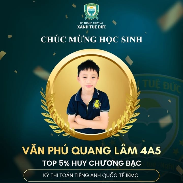 VINH DANH HỌC SINH XUẤT SẮC TẠI CÁC KỲ THI TOÁN QUỐC TẾ IKMC 2026