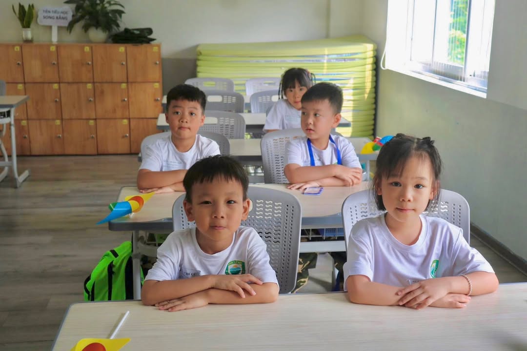 TUYỂN SINH KHÓA TIỀN TIỂU HỌC HỆ SONG BẰNG VIỆT MỸ