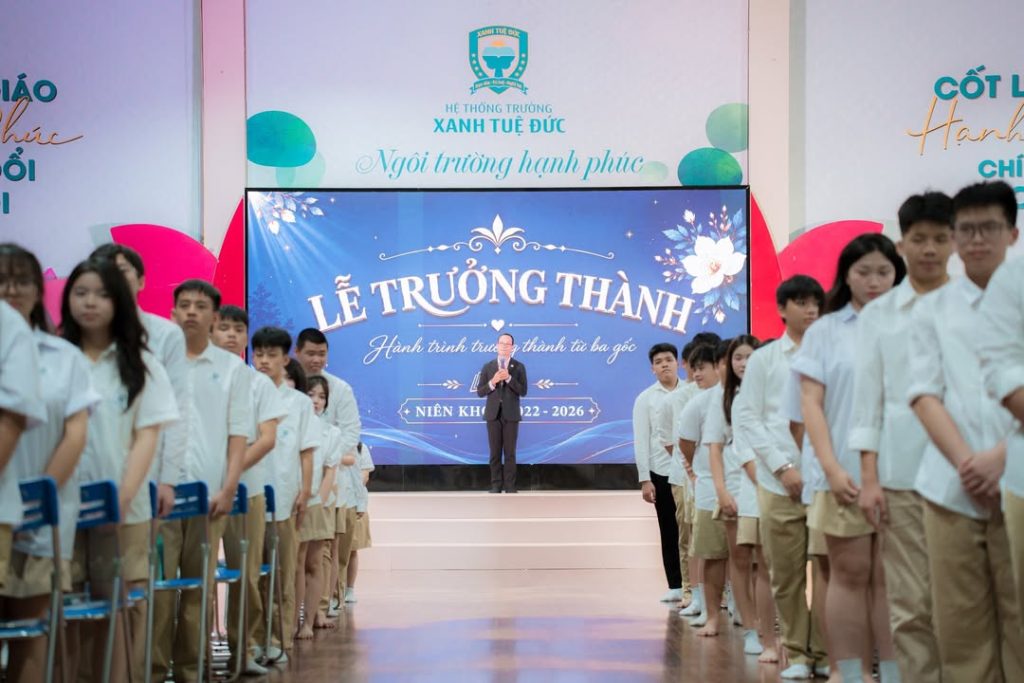 🎓 LỄ TRƯỞNG THÀNH KHỐI 9 NIÊN KHÓA 2022-2026: CÓ MỘT HÀNH TRÌNH TÊN LÀ TRƯỞNG THÀNH 🌿