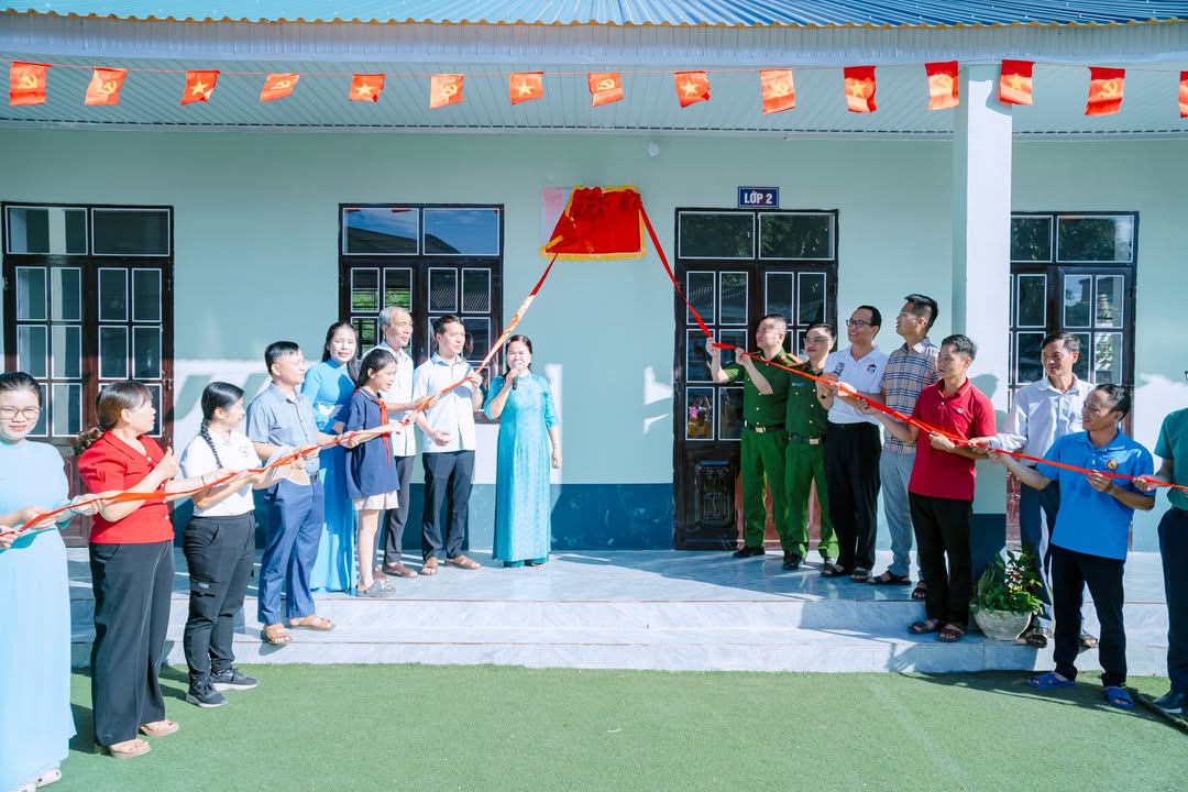 🎉 🎉 LỄ KHÁNH THÀNH NGÔI TRƯỜNG HẠNH PHÚC SỐ 3 TẠI LÙNG HẢO, MINH NGỌC, TUYÊN QUANG