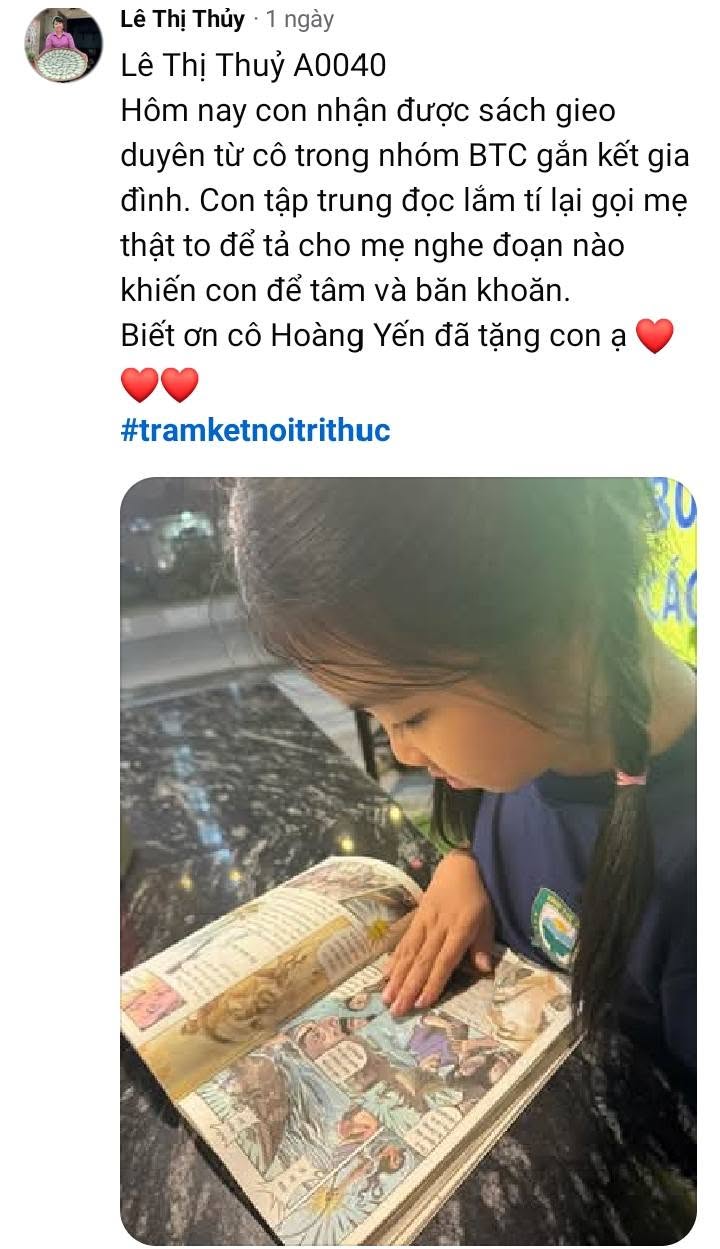 📙 TRẠM 1 KHÉP LẠI: 20 GIA ĐÌNH – 41 CUỐN SÁCH – NHỮNG KẾT NỐI BẮT ĐẦU TỪ TRI THỨC 📙