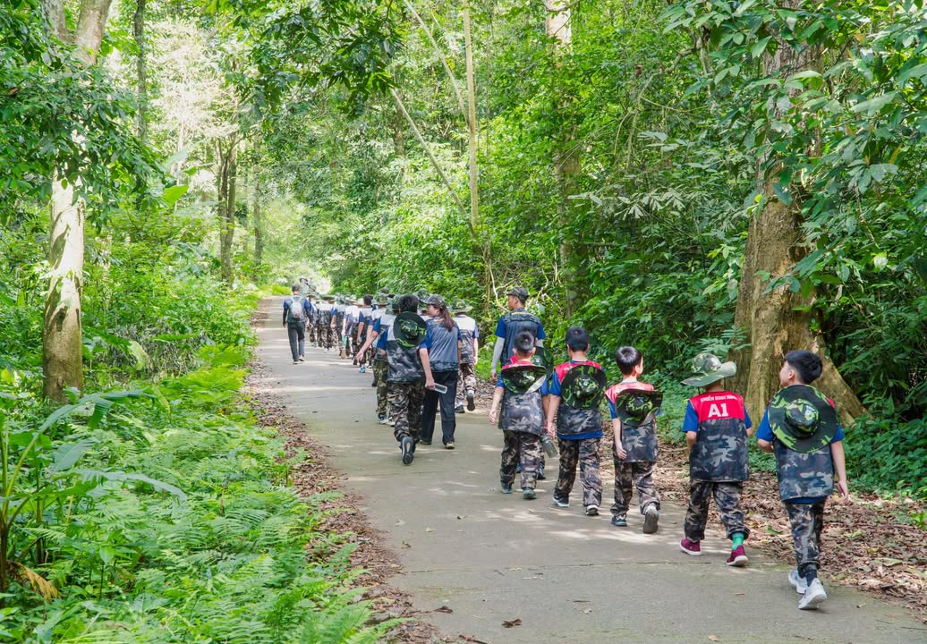 🌳 HỌC SINH TRẠI HÈ NỘI TRÚ XANH TUỆ ĐỨC BĂNG RỪNG KHÁM PHÁ CÚC PHƯƠNG HÙNG VĨ