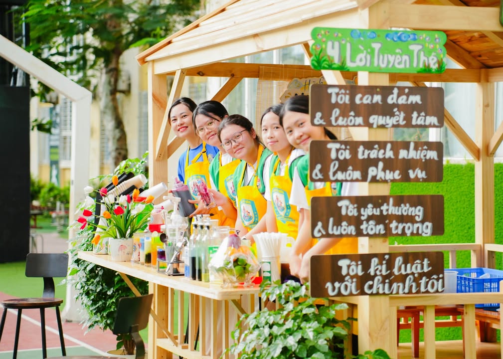 🌿 MỘT TIẾT HỌC PHA CHẾ – NHIỀU BÀI HỌC CUỘC SỐNG