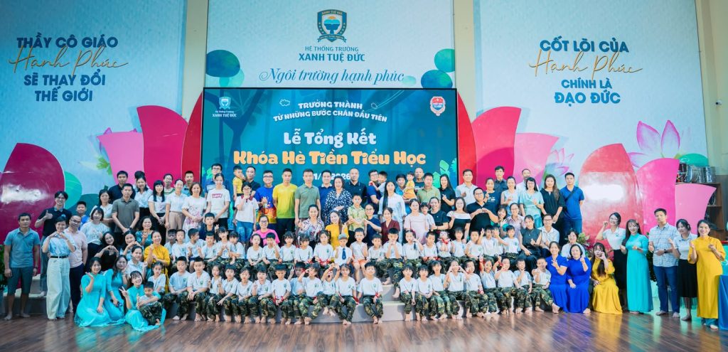 🎓 KHÉP LẠI KHÓA TIỀN TIỂU HỌC – MỞ RA MỘT HÀNH TRÌNH TRƯỞNG THÀNH MỚI 🌱
