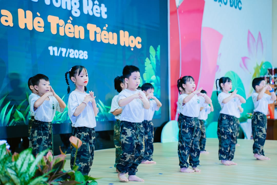 🎓 KHÉP LẠI KHÓA TIỀN TIỂU HỌC – MỞ RA MỘT HÀNH TRÌNH TRƯỞNG THÀNH MỚI 🌱