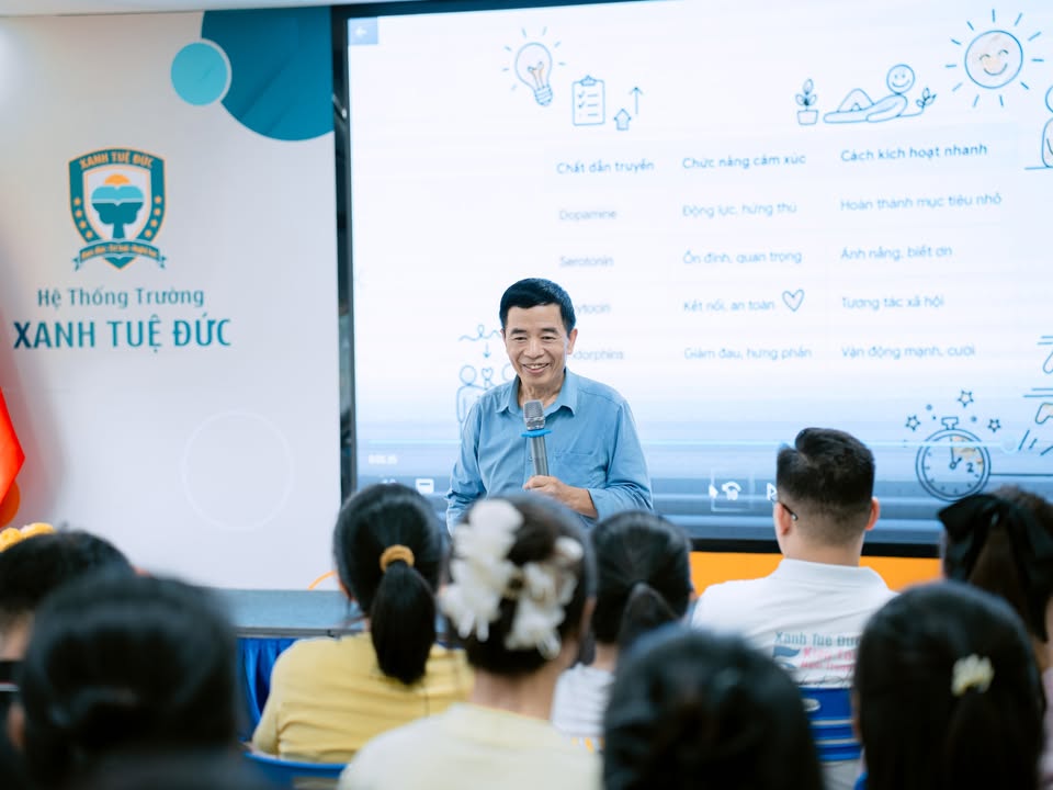 🧠 GIÁO VIÊN TRƯỜNG XANH TUỆ ĐỨC THAM GIA ĐÀO TẠO CHUYÊN SÂU TÂM LÝ HỌC ĐƯỜNG – HIỂU ĐỂ ĐỒNG HÀNH HỌC SINH TỐT HƠN