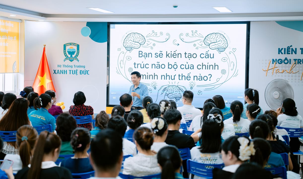 🧠 GIÁO VIÊN TRƯỜNG XANH TUỆ ĐỨC THAM GIA ĐÀO TẠO CHUYÊN SÂU TÂM LÝ HỌC ĐƯỜNG – HIỂU ĐỂ ĐỒNG HÀNH HỌC SINH TỐT HƠN