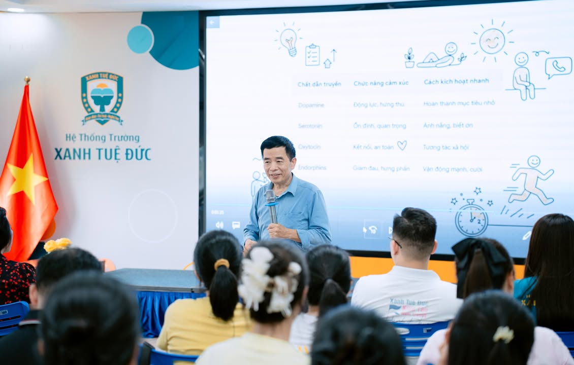 🧠 GIÁO VIÊN TRƯỜNG XANH TUỆ ĐỨC THAM GIA ĐÀO TẠO CHUYÊN SÂU TÂM LÝ HỌC ĐƯỜNG – HIỂU ĐỂ ĐỒNG HÀNH HỌC SINH TỐT HƠN